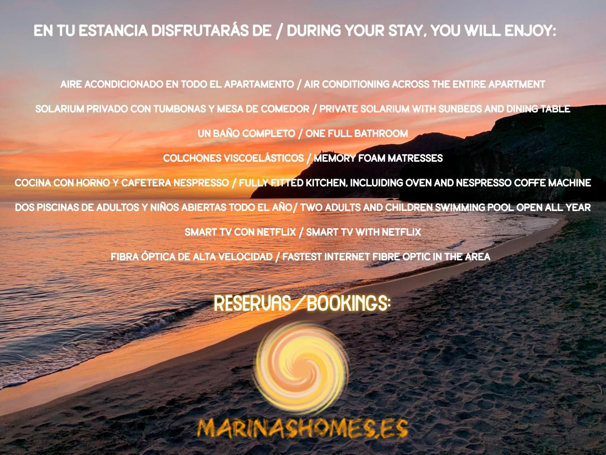 דירות ורה Marinas Sunset - Tu Duplex Con Solarium Privado! מראה חיצוני תמונה